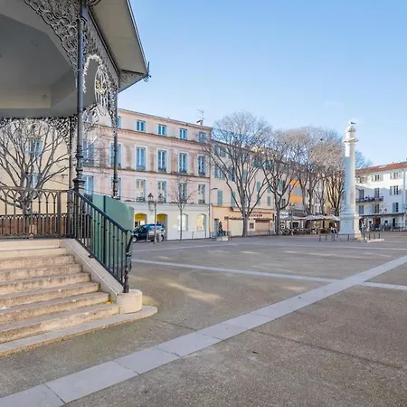 Le Printemps, Centre Juan Les Pins , 100m Des Plages, 70m De La Gare De Juan Les Pins Lejlighed *