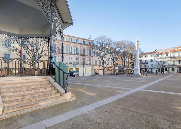 Le Printemps, Centre Juan Les Pins , 100m Des Plages, 70m De La Gare De Juan Les Pins Lejlighed *